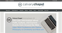 Desktop Screenshot of calvarychapel.com